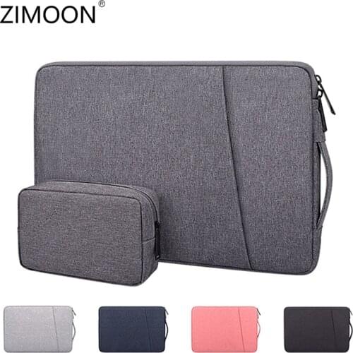 Double Layer Laptop Bag Side Carry Notebook Bag 13/14/15 inch Macbook Case Computer Bag Briefcase Handbag for HP AUSU DELL
