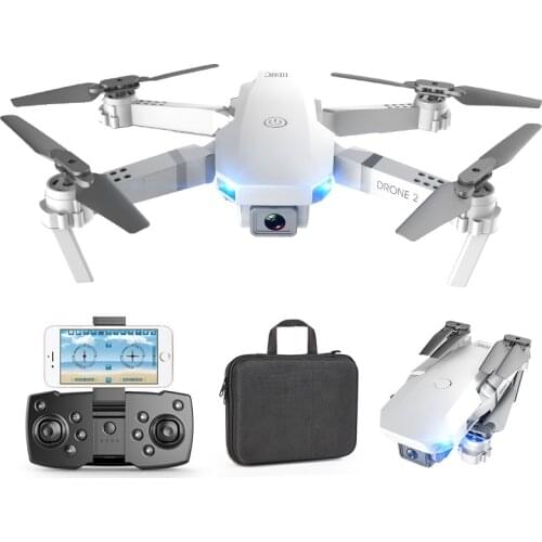 FPV Wifi RC Drone Quadcopter Wide-angle Dual Camera Foldable Dron 4k Professional Quadrocopter With Camera Gesture Photo Drones