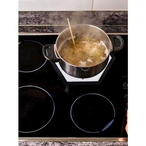 Induction Cooktop Mat Non-slip Scratch Protector Heat Resistance Reusable Electric Stove Protective Pad Home Kitchen Accessories