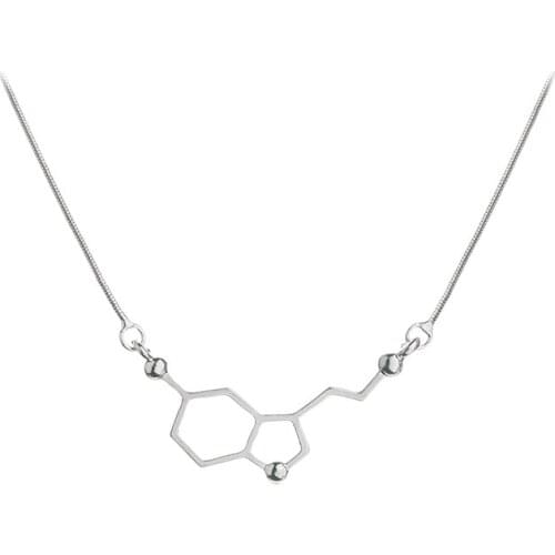 Creative Chemical Formula Pendant Necklaces Men Jewelry Fashion Trendy Top Hiphop