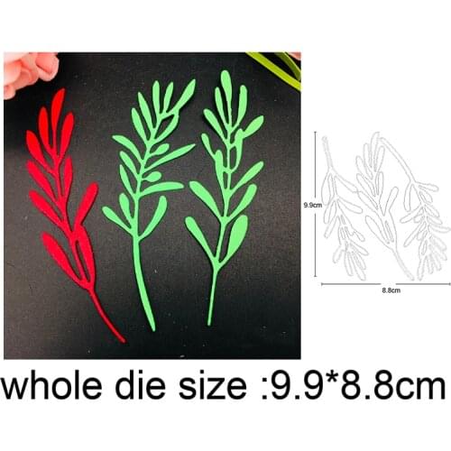 Metal cutting dies cut die Wildflowers Leaf Set decorations Scrapbooking dies crafts album knife mould blade punch stencils dies
