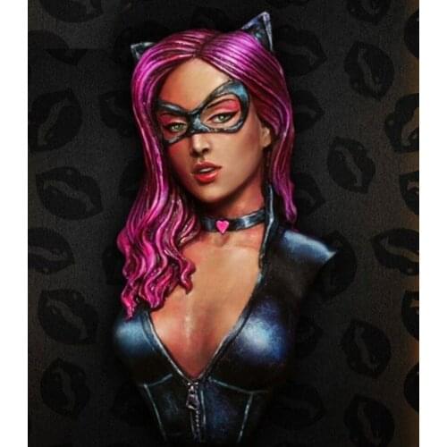 Resin Figure Model Kit Unassambled Unpainted BUST556(about 7cm)