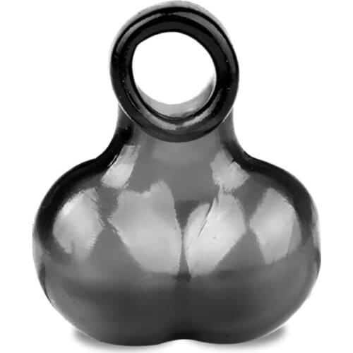 Male Chastity Device Scrotum Ring Penis Sleeve Cockrings Time Delay Lasting Cock Cage Sex Toys For Men Ball Stretcher Cock Ring