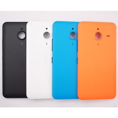 BaanSam New Colorful Battery Door Back Cover Housing Case For Nokia Microsoft Lumia 640XL 5.7 Inch With Power Volume Buttons