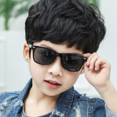 2020 New Kids Boys Girls Sunglasses Fashion Meter Nail Childrens Sunglasses Cute Glasses Retro Baby Sunglasses