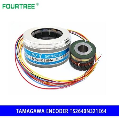 New Encoder TAMAGAWA BRX Smartsyn Resolver TS2640N321E64 Servo Motor Injection Molding Machine Rotary Transformer