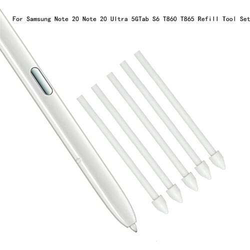 Suitable For Samsung Note 20 Note 20 Ultra 5GTab S6 T860 T865 Refill Replacement Tool Set Used For S Pen Practical (Black White)