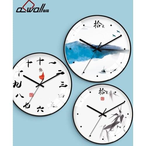 Simple Nordic Kitchen Wall Clock Silent Creative Living Room Wall Clock Modern Design Home Decorative Horloge Murale JJ60WC