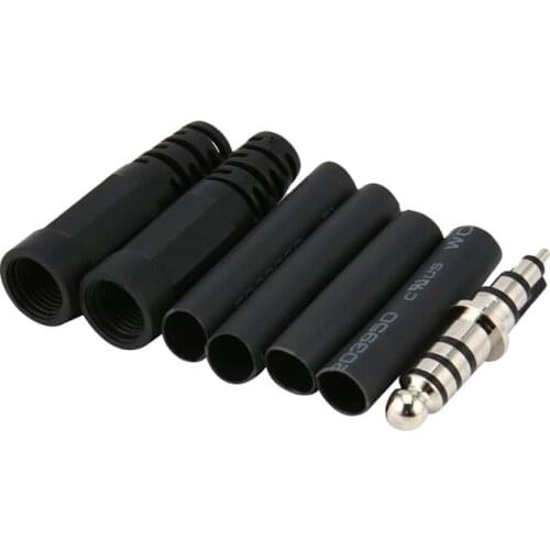 Replacement Helicopter Plug Headset Adapter U-174 / U Type A Solder for David Clark Helicopter Headset