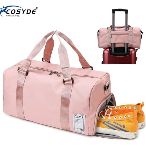 Gym Bags Women Training Sports Bags For Shoes Fitness Yoga Bag Men Waterproof Outdoor Travel Shoulder Crossbody Handbags