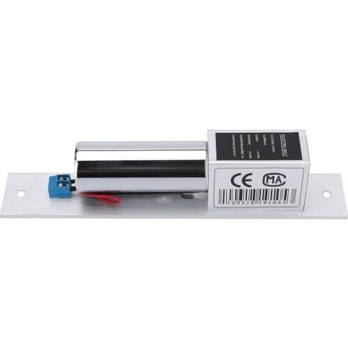 MOUNTAINONE DC 12V Heavy-duty Fail-Safe 2-Lines low temperature Electric Drop Bolt Lock for Door Access Control