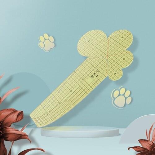 1PC Anti-ironing Measuring Ruler Patchwork Craft Cutting Ruler DIY Tailor Sewing Garement Tools Accessories