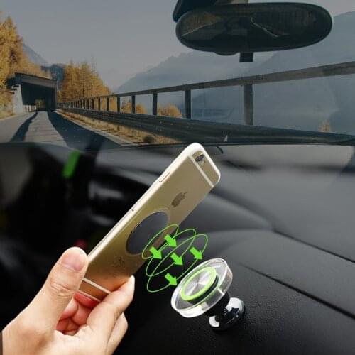Car Mount Universal Air Vent Magnetic Phone Car Mounts Holder 360 Degree Rotation Dashboard Magnetic Cell Phone Holder