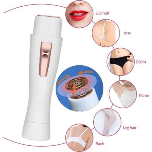 Electric Lady Shaver Female Epilator Body Hair Removal Razor Trimmer Bikini Razor Women Hair Remover Underarm Shaving