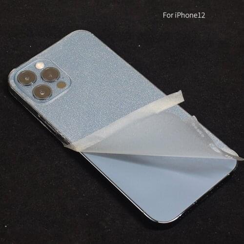 Multi-Grain Transparent All Inclusive Decorative For iPhone 12 11 Pro Max mini XR XSMAX XS MAX Protector Back Film Stickers