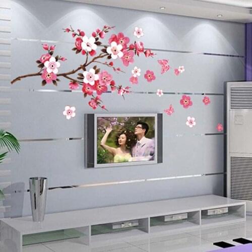 MUQGEW Flowers Wall Stickers