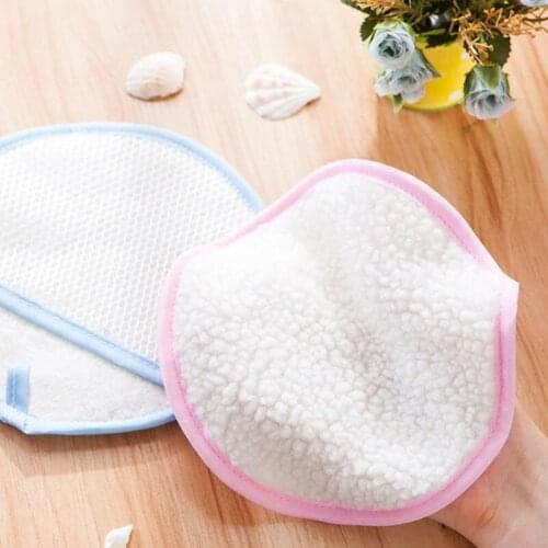 Soft Curtain Cleaning Cloth Rag For Home Round Shape Window Screen Dedusting Glove Curtain Cleaning Rag Household Cleaning Wipes