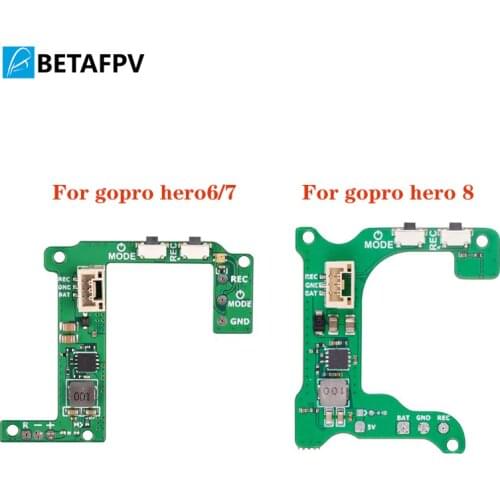 BEC Board for Naked Camera GoPro HERO6 and HERO7 Black 2-4S Input Voltage