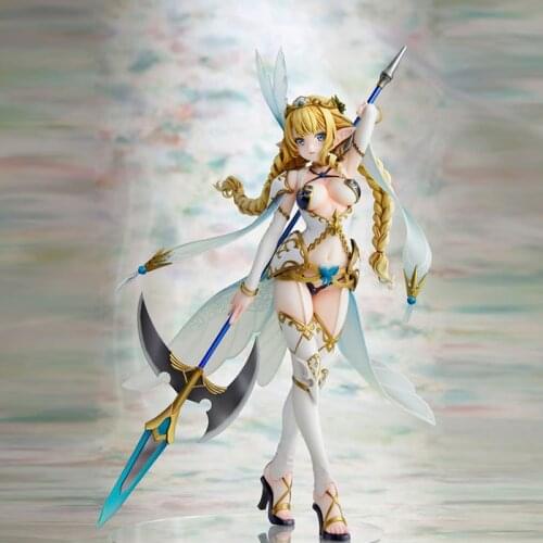 1/6 Elf Village 3rd Villager PVC Figure Transform GK Unpainted Unassambled Resin White Model Kit W_3533