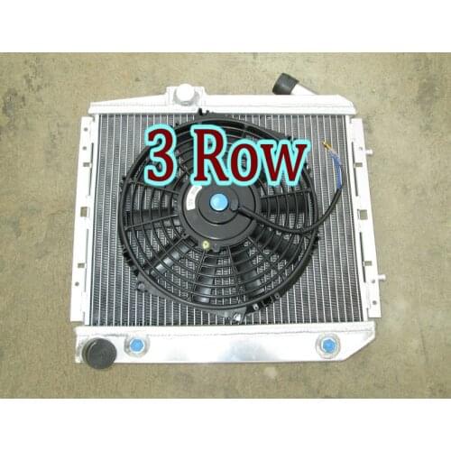 Aluminum Radiator For Renault 5/R5 R9/11 Super 5 GT C-type I4 Turbo AT/MT 1983-1991 1.4L OHV engine & Fan 84 85 86 87