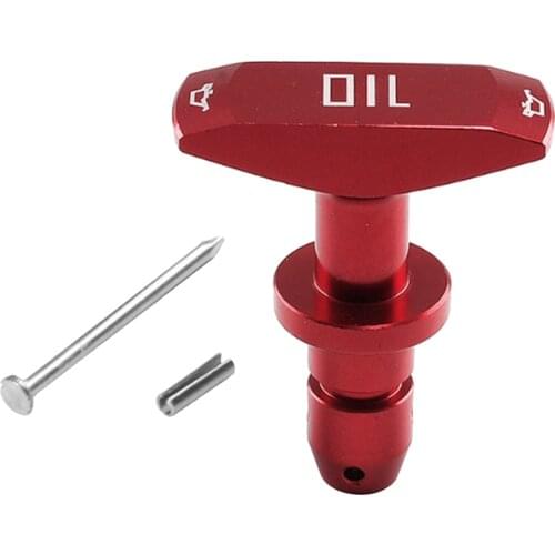 Car Oil Dipstick Pull Handle Auto Replacement Engine Oil Handle For Ford Mustan GT V8 GT500 1999-2011 Aluminum Car Accessories