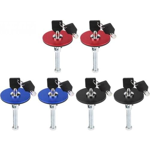 Car Engine Hood Cover Lock Key Pin Kit Safety Latch Pin Car Accessories Universal Aluminum alloy