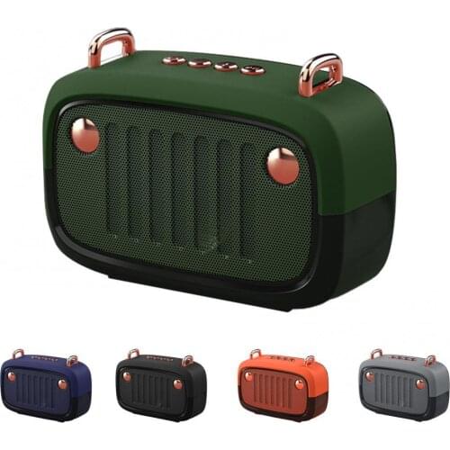 Mini Wireless Bluetooth Speaker Creative Cartoon Subwoofer Outdoor Convenient FM radio TF-Card HiFi Sound long standby Speaker