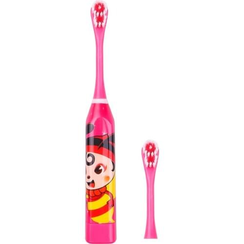Childrens Toothbrush Cartoon Sonic Electric Toothbrush Oral Hygiene Teeth Care Tooth Brush Kids Battery Power Brush