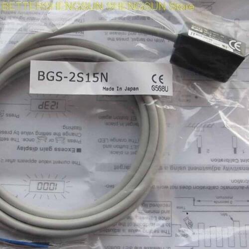 BGS-2S15N photoelectric switch sensor original authentic warranty for one year