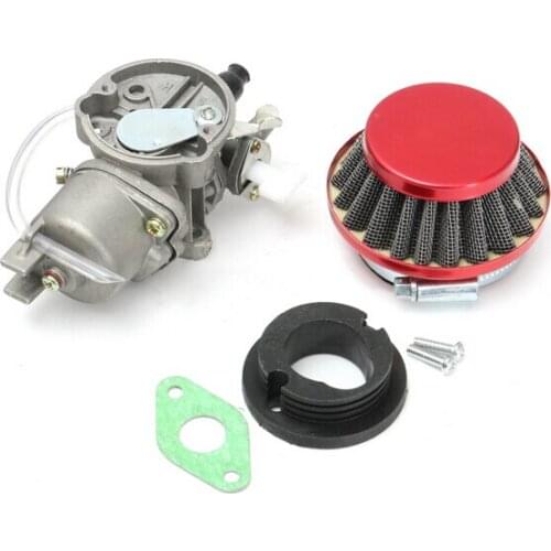 Colourful Carburetor Carb Carby+Steel 44mm Air Filter+ Stack for 47cc 49cc Mini Moto Dirt Pocket Bike ATV Quad Go Kart Minimoto