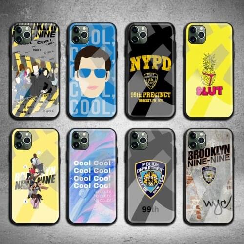 Brooklyn 99 Nine-Nine cool Phone Case Tempered Glass For iPhone 12 11 Pro Max Mini XR XS MAX 8 X 7 6S 6 Plus SE 2020 cover