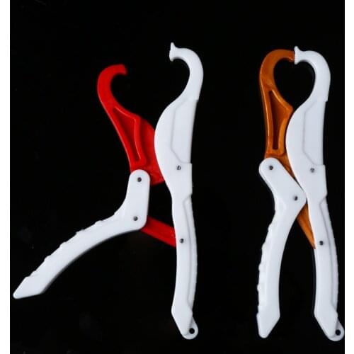 LEDIAO 20cm ABS Plastic Fishing Gripper Fish Lip Holder Floating Grabber Plier Controller Fishing Tool Fish Catcher Clamp Holder