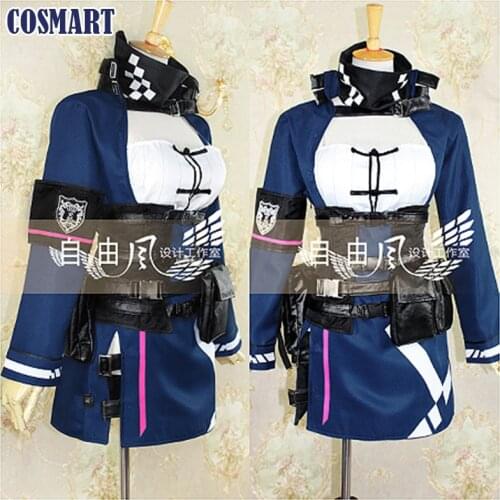[Customize] Game Girls Frontline JS9 Cosplay Costume Uniform Dress Halloween Suit For Women Outfit New