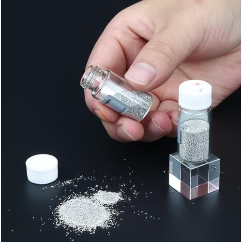 Tin Round PB free Sn Ball 25000pcs Soft Metal Sphere Good for Welding Collection DIYs Crafts Workshops