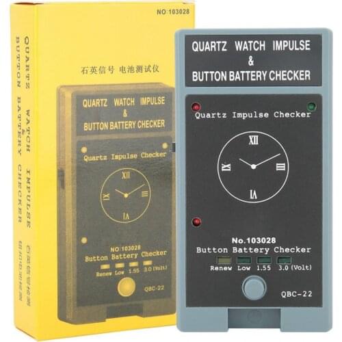 Watch Battery tester Portable Button Battery Meter Cell Voltage Current Tester Watch Repair Tools kit watchmaker tools