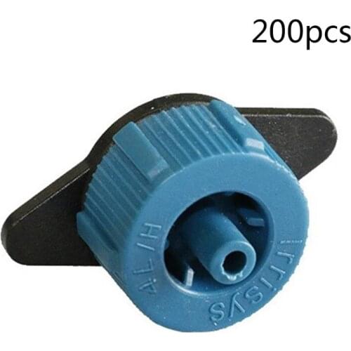 Q9QF 200 Pcs Irrigation Dropper Emitter Pressure Compensating Drippe for Horticulture