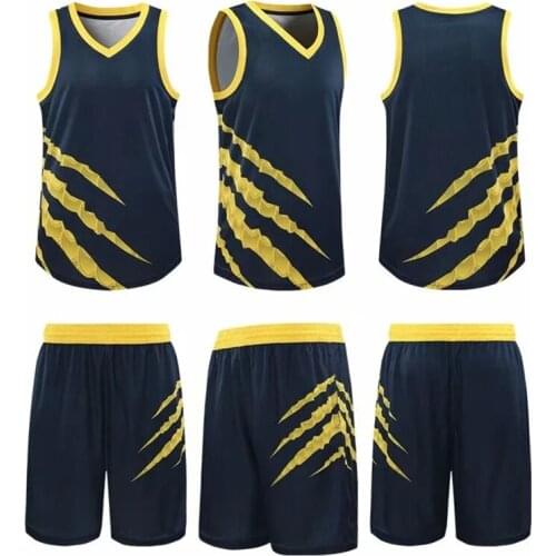 Plus Size Basketball Jersey Suits 2021 Men Women Blank Team Sportswear Short Set Clothes Kids Pocket Running Shirt Uniform Print