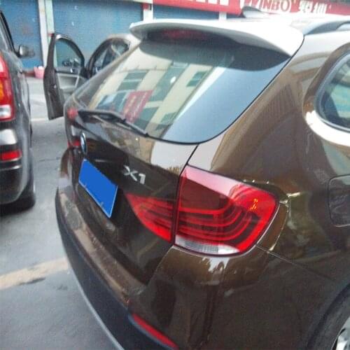New design For BMW X1 E84 Spoiler 2015 2016 2017 2018 2019 X1 E84 SPOILER High Quality ABS Material Car Rear Wing Primer color