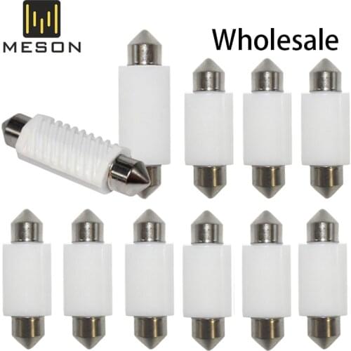 C5W LED C10W Canbus Festoon 31/36/39/41MM Error Free Interior Reading Light Clearance Bulbs Auto Plate Lamp 12-24V