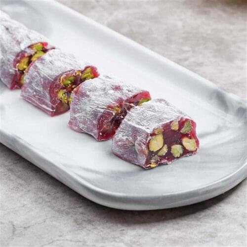 Turkish Traditional Famous Brand Hafız Mustafa Pomegranate And Pistachio Turkish Delight Free Shipping From Turkey With DHL
