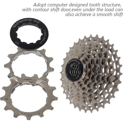 Mountain Bike 8 9 10 11 12 Speed Velocidade Bicycle Cassette MTB Freewheel Sprocket 11-23T/25T/28T/30T/32T Bicycle Cassette