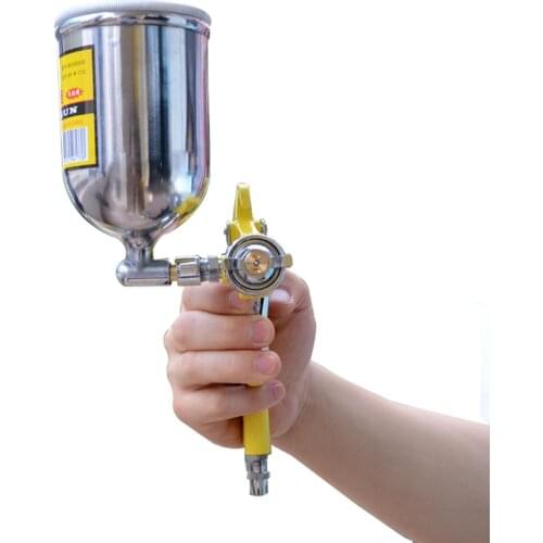 SIJIBOSI 400cc HVLP Grayvity Air Spray Paint Gun Car Auto Painter