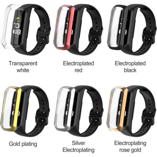 1PC Smart Watch Protective Case Multicolor Suitable For Samsung Galaxy Fit2 SM-R220 All-inclusive Protective Case With Screen