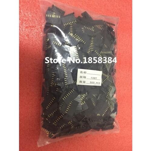 500PCS 2.54mm 1X8 8Pin Gold-plated Single Row Straight Female Pin Header ROHS