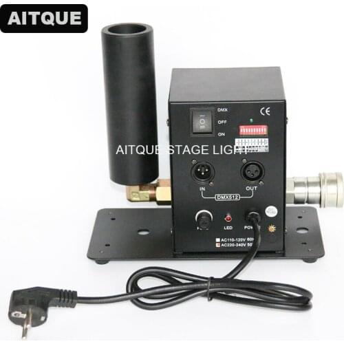 8lot Professional disco lights co2 machine effects smoke machine light up pipe dmx co2 jet