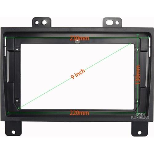 9 INCH Car Audio Frame GPS Navigation Fascia Panel Car dvd Plastic Frame Fascia is suitable for 2018 MAXUS V80