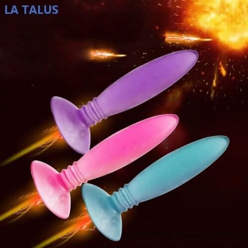 Bullet Shape Mini Silicone Anal Butt Plug Unisex Adult Game Suction Sex Toys for woman surface quite smooth nice touch feelings