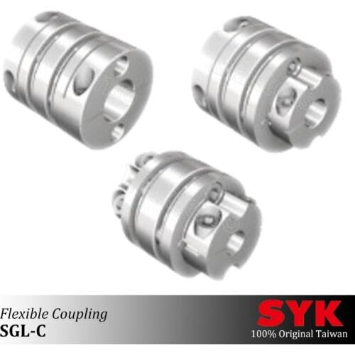 SYK Premium SGL-C Alluminum fixible shaft Coupling Coupler for ballscrew motor CNC Accessories end machining CNC Parts