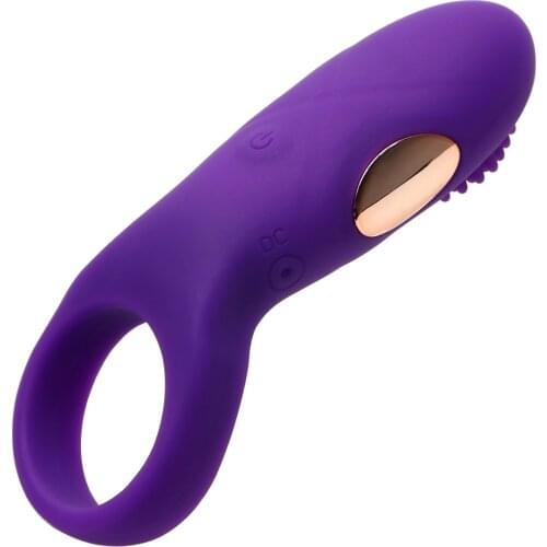 IKOKY Bullet Vibrator Vibrating Penis Ring Clitoris Stimulator Sex Toys for Men Couple Cock Ring Delay Ejaculation