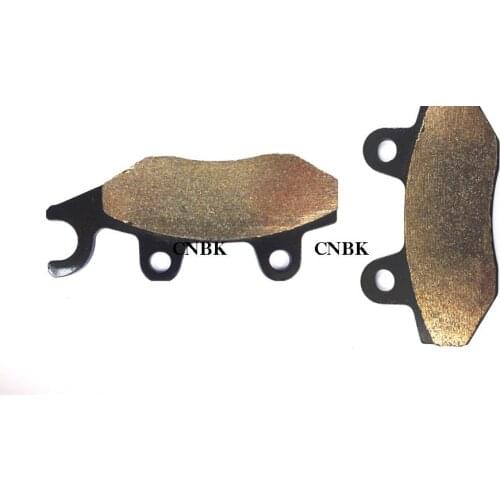 Front Rear Brake Pads for KSR BY GENERIC 12-14 Worx 12-15 DAELIM S3 SV 125 10-11 E-TONCXL Challenger 02-07 RXL 150 Viper 05 - 06
